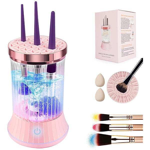 LIMPIADOR DE BROCHAS DE MAQUILLAJE PLEGABLE