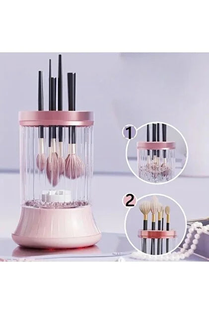 LIMPIADOR DE BROCHAS DE MAQUILLAJE PLEGABLE